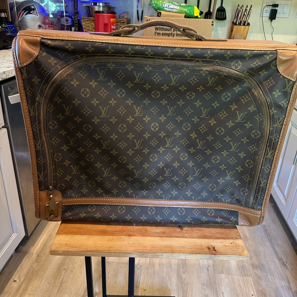 Vintage Louis Vuitton Monogram Canvas Softshell suitcase
